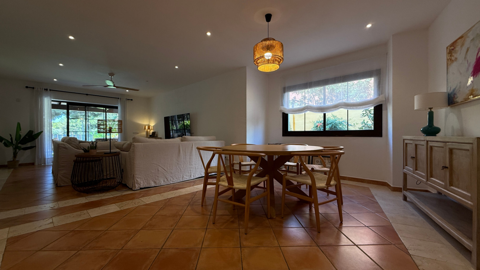 Villa con piscina privada dentro de urbanización privada en el Golf de Santa Ponsa
