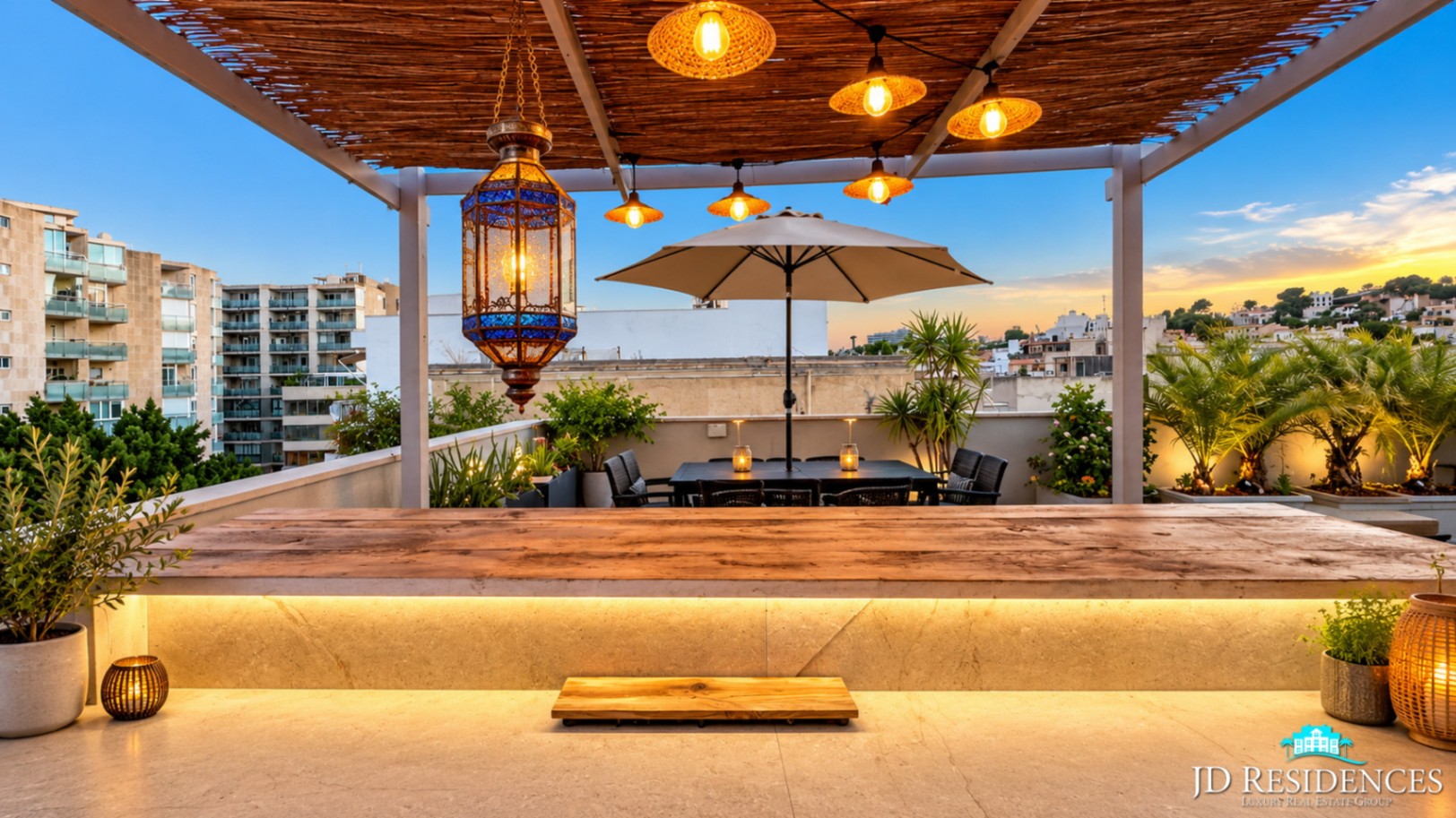 030926 - Аттико Гомила/Эл Террено 264 м² - вид на море - гараж на 2 машины