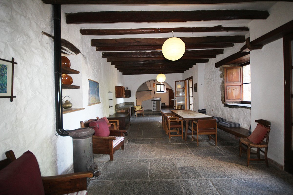 Historisches Bauernhaus mit Ölpresse in Estellencs